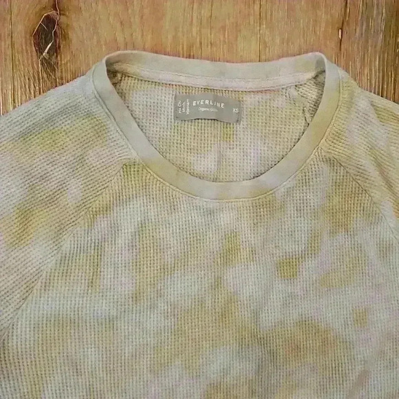 Everlane thermal short sleeve tie dye xs shirt - Picture 2 of 4